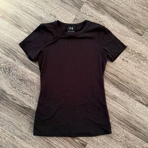 Naked Wardrobe Sculpt Short Sleeve Crewneck
